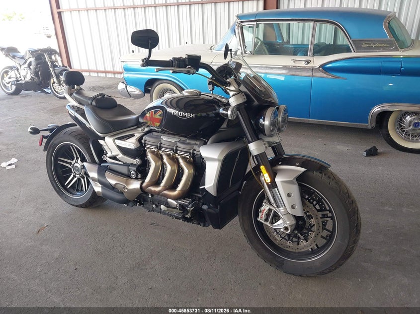 2020 Triumph motorcycle Rocket VIN SMTG10JX3LT993750 — IAAI salvage auction photo