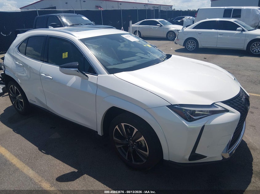 2022 Lexus Ux VIN JTHP9JBH7N2057786 — IAAI salvage auction photo