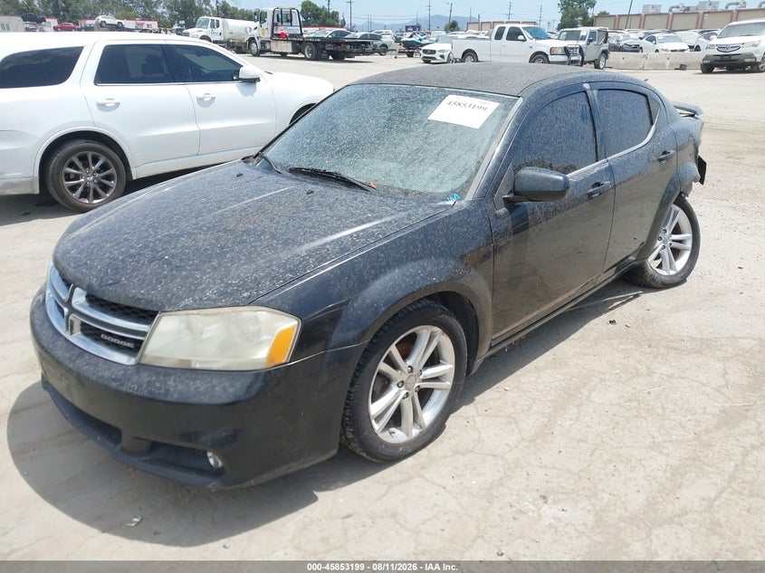 2011 Dodge Avenger VIN 1B3BD1FG2BN507142 IAAI salvage auction — LEFT REAR, Salvage (California), sold $125 on 2026-08-23 (photo 2)
