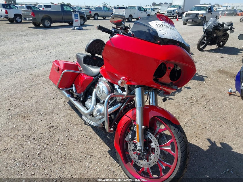 2010 Harley-davidson Fltrx VIN 1HD1KH431AB630700 IAAI salvage auction — FRONT END, Rebuildable (Florida), sold $425 on 2026-10-22 (photo 1)