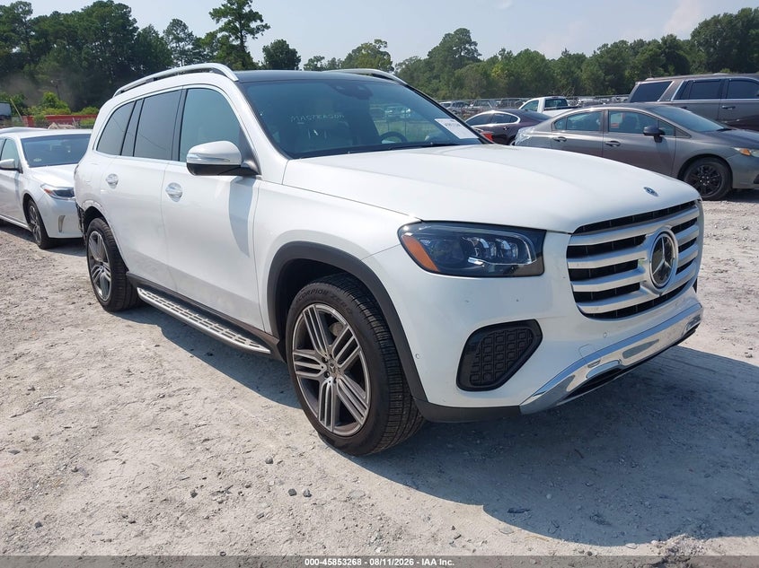 2025 Mercedes-benz Gls-klasse VIN 4JGFF5KE2SB426192 IAAI salvage auction — REAR END, Salvage Title, sold $48,000 on 2026-09-14 (photo 1)
