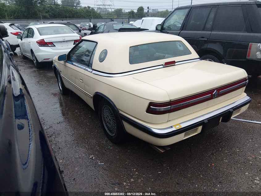 1989 Chrysler Town & country VIN ZC2FR1100KB204237 IAAI salvage auction — NORMAL WEAR, Original (Ohio), sold $350 on 2026-08-20 (photo 3)