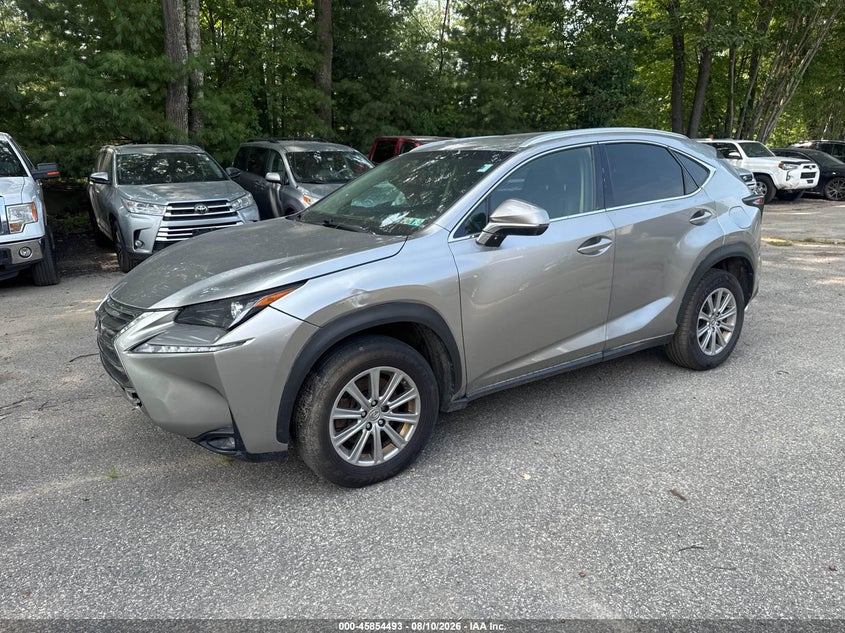 2016 Lexus Nx VIN JTJBARBZ5G2095978 IAAI salvage auction — NORMAL WEAR, Salvage Title, sold $8,000 on 2026-08-25 (photo 2)