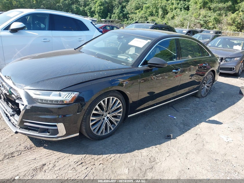 2019 Audi A8 VIN WAU8DAF89KN003301 IAAI salvage auction — FRONT END, Wait Title, sold $11,100 on 2026-09-15 (photo 2)