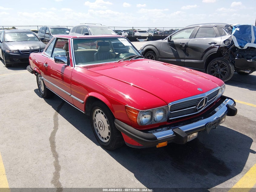 1989 Mercedes-benz 560 VIN WDBBA48D3KA095878 — IAAI salvage auction photo