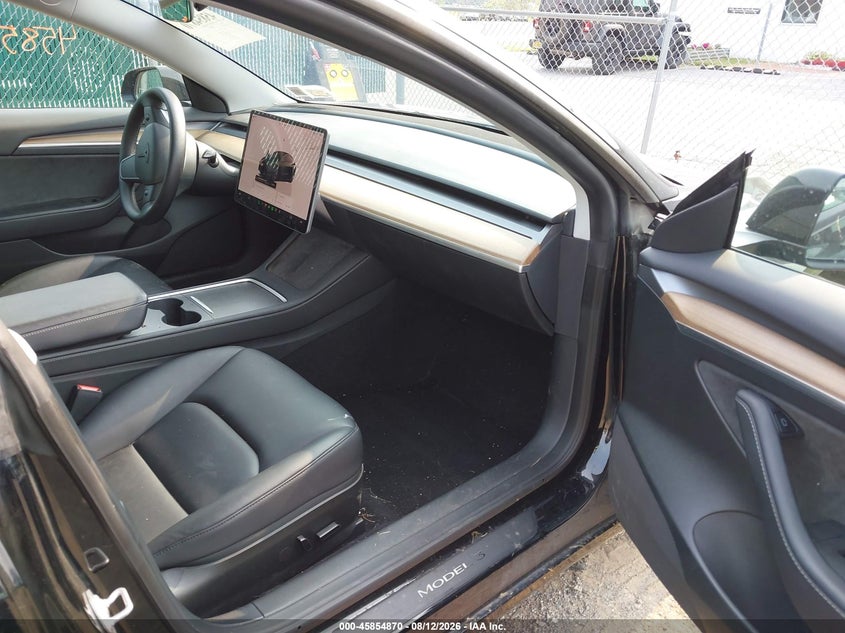 2023 Tesla Model 3 VIN 5YJ3E1EA3PF579440 IAAI salvage auction — LEFT FRONT, Mv-907A (New York), sold $7,100 on 2026-08-23 (photo 5)