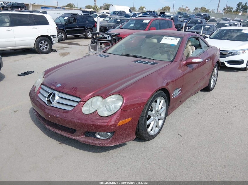 2007 Mercedes-benz Sl-class VIN WDBSK71F47F129542 IAAI salvage auction — UNKNOWN, Clear - Dealer Only (California), sold $2,375 on 2026-08-19 (photo 2)