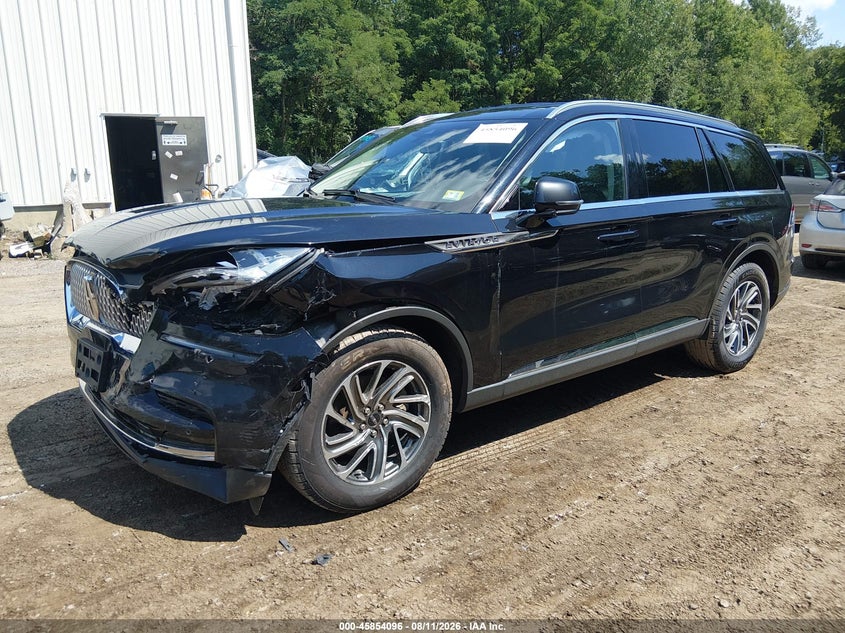 2024 Lincoln Aviator VIN 5LM5J0XC6RGL03641 IAAI salvage auction — FRONT END, Salvage Title, sold $4,600 on 2026-09-14 (photo 2)