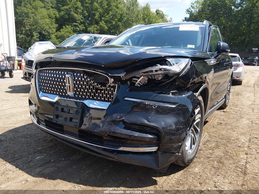 2024 Lincoln Aviator VIN 5LM5J0XC6RGL03641 IAAI salvage auction — FRONT END, Salvage Title, sold $4,600 on 2026-09-14 (photo 6)