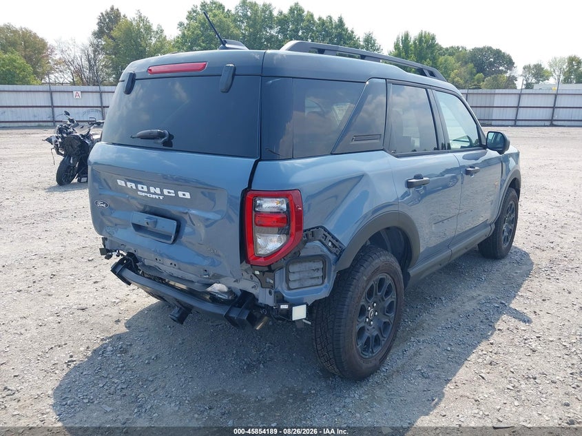 2026 Ford Bronco sport VIN 3FMCR9DA0TRE53402 IAAI salvage auction — REAR END, Clear (Arkansas), sold $12,750 on 2026-09-30 (photo 4)