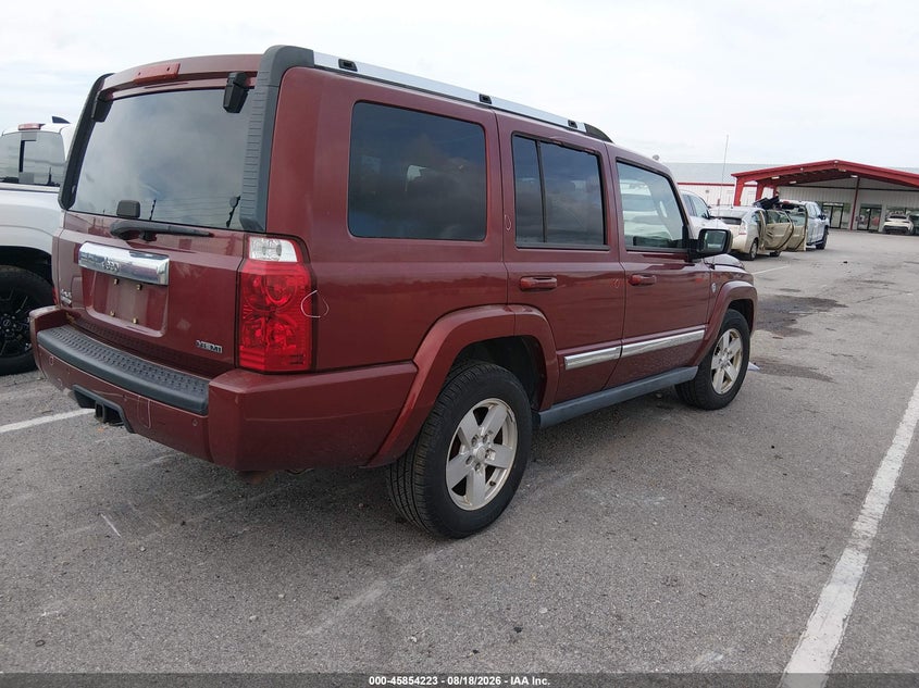 2007 Jeep Commander VIN 1J8HG58227C562095 IAAI salvage auction — ROOF, Salvage (Louisiana), sold $300 on 2026-08-31 (photo 4)