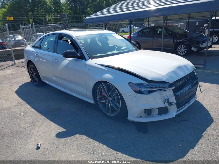 2017 Audi S6 VIN WAUHFAFC0HN109935 IAAI salvage auction — FRONT END, Wait Title, sold $7,100 on 2026-10-09 (photo 1)