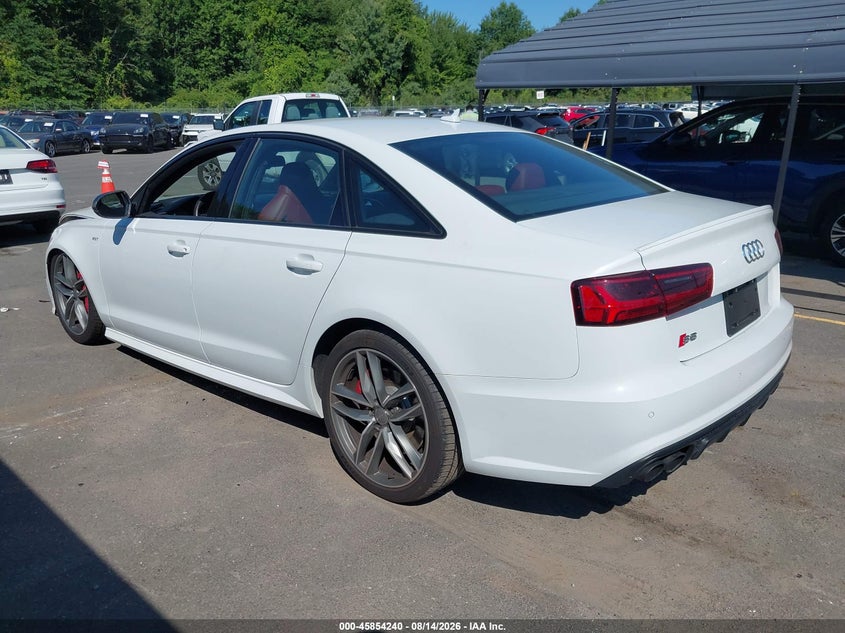 2017 Audi S6 VIN WAUHFAFC0HN109935 IAAI salvage auction — FRONT END, Wait Title, sold $7,100 on 2026-10-09 (photo 3)