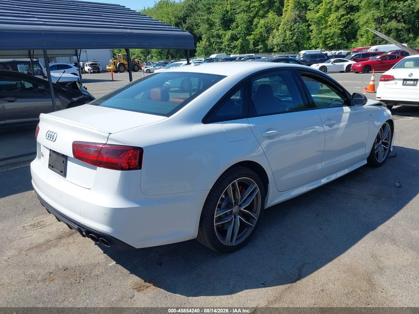 2017 Audi S6 VIN WAUHFAFC0HN109935 IAAI salvage auction — FRONT END, Wait Title, sold $7,100 on 2026-10-09 (photo 4)