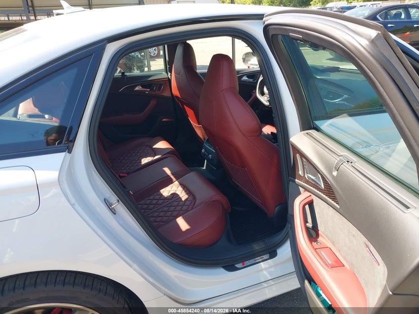 2017 Audi S6 VIN WAUHFAFC0HN109935 IAAI salvage auction — FRONT END, Wait Title, sold $7,100 on 2026-10-09 (photo 8)