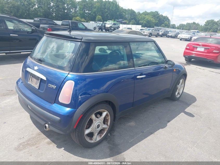 2004 Mini Cooper VIN WMWRC33414TC53850 IAAI salvage auction — FRONT END, Clear (Georgia), sold $350 on 2026-08-19 (photo 4)