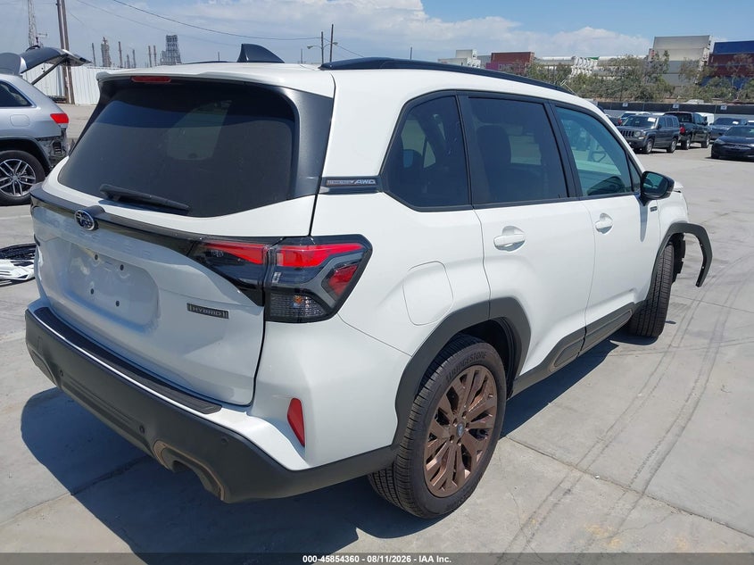 2026 Subaru Forester VIN 4S4SLSJ76T3065280 IAAI salvage auction — FRONT END, Wait Title, sold $9,800 on 2026-09-16 (photo 4)