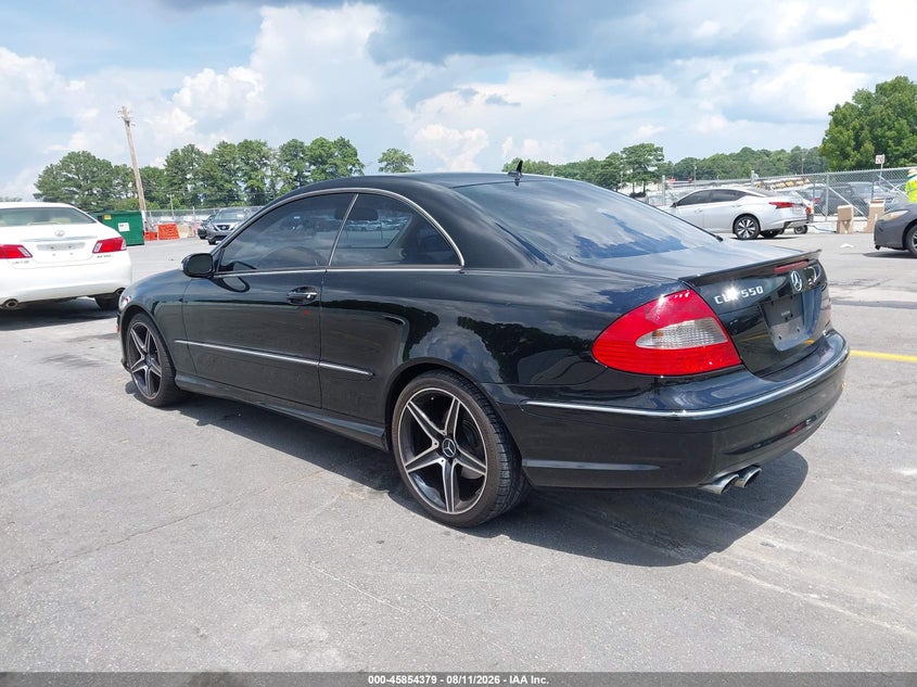 2008 Mercedes-benz Clk-class VIN WDBTJ72H48F240729 IAAI salvage auction — NORMAL WEAR, Clear (Georgia), sold $625 on 2026-08-21 (photo 3)