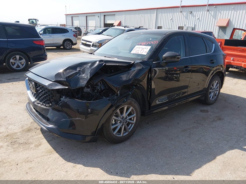 2025 Mazda Cx-5 VIN JM3KFBBL5S0673211 IAAI salvage auction — LEFT FRONT, Salvage Title, sold $9,000 on 2026-08-28 (photo 2)