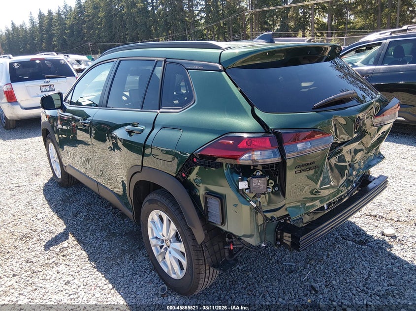 2026 Toyota Corolla cross VIN 7MUBAABG2TV170809 IAAI salvage auction — REAR END, Salvage Title, sold $8,400 on 2026-09-02 (photo 3)
