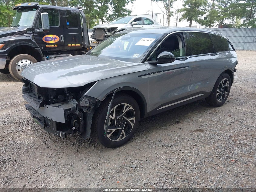 2024 Lincoln Nautilus VIN 5LMPJ8JA7RJ861788 IAAI salvage auction — FRONT & REAR, Wait Title, sold $25 on 2026-09-14 (photo 2)