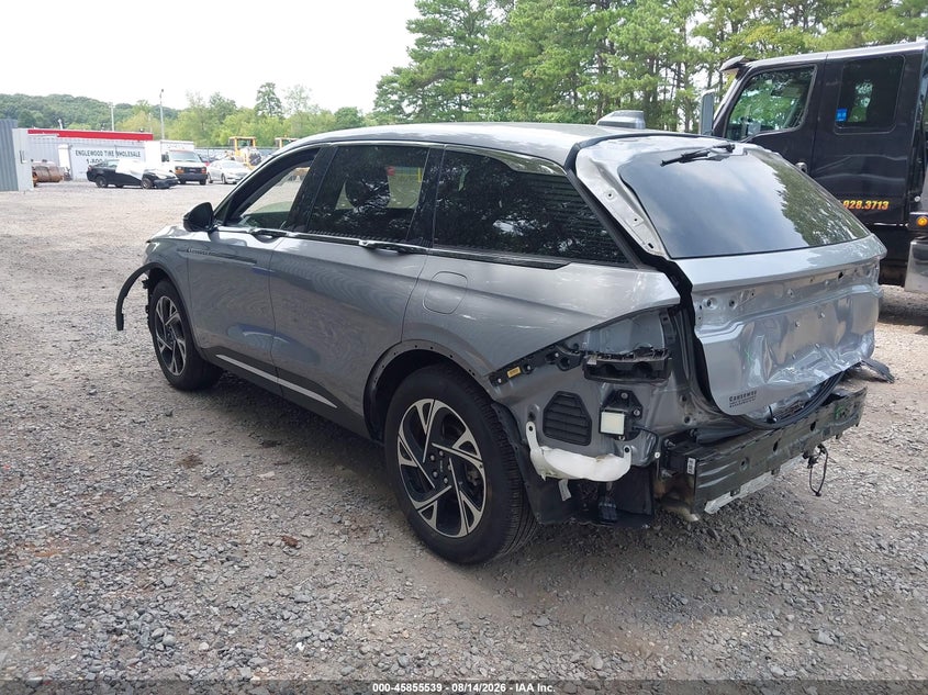 2024 Lincoln Nautilus VIN 5LMPJ8JA7RJ861788 IAAI salvage auction — FRONT & REAR, Wait Title, sold $25 on 2026-09-14 (photo 3)
