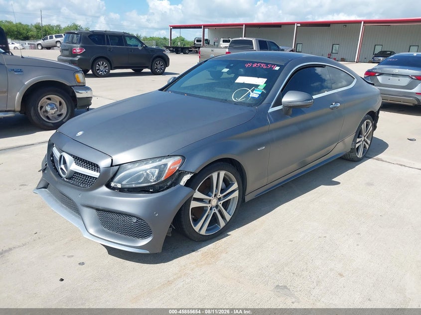 2017 Mercedes-benz C class VIN WDDWJ4JB5HF343416 IAAI salvage auction — NORMAL WEAR, Original (Texas), sold $5,950 on 2026-08-21 (photo 2)