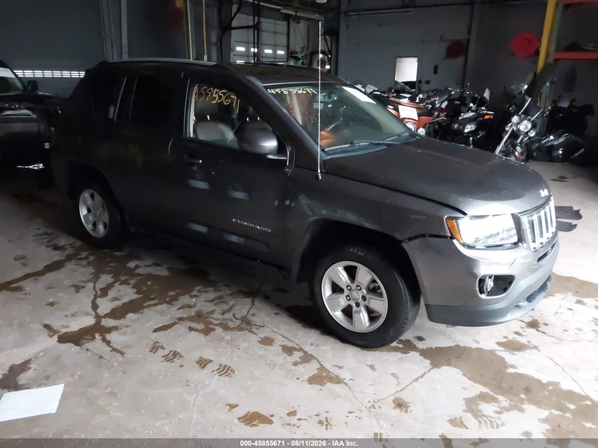 2017 Jeep Compass VIN 1C4NJCEAXHD206968 IAAI salvage auction — SIDE, Salvage Title, sold $0 on 2026-09-27 (photo 1)