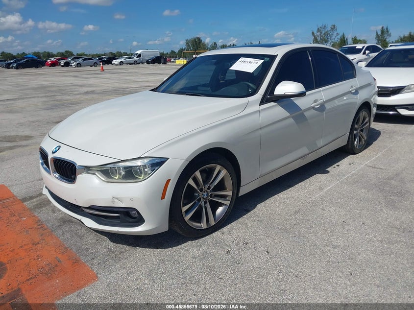 2016 BMW 3er VIN WBA8E9G55GNU27808 IAAI salvage auction — SIDE, Clear (Florida), sold $2,900 on 2026-08-13 (photo 2)