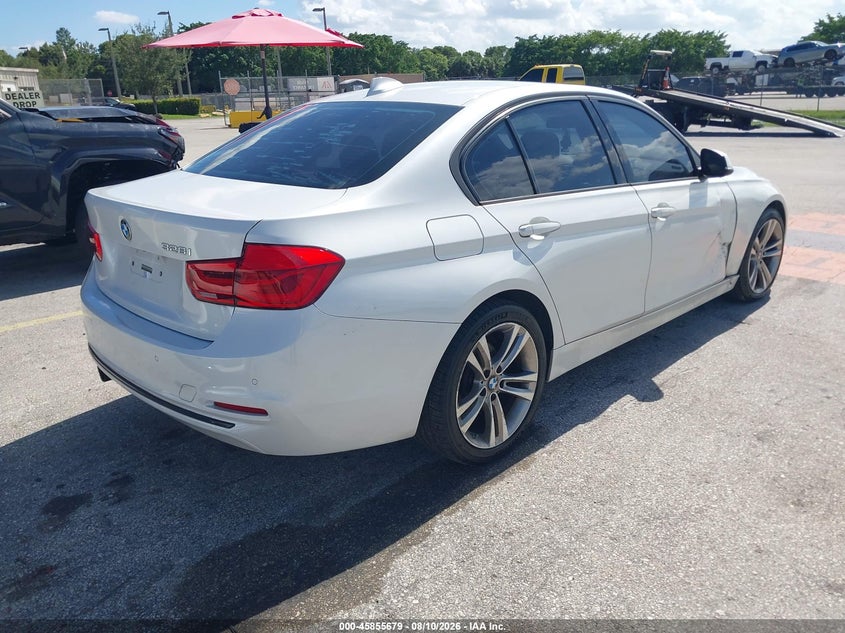 2016 BMW 3er VIN WBA8E9G55GNU27808 IAAI salvage auction — SIDE, Clear (Florida), sold $2,900 on 2026-08-13 (photo 4)