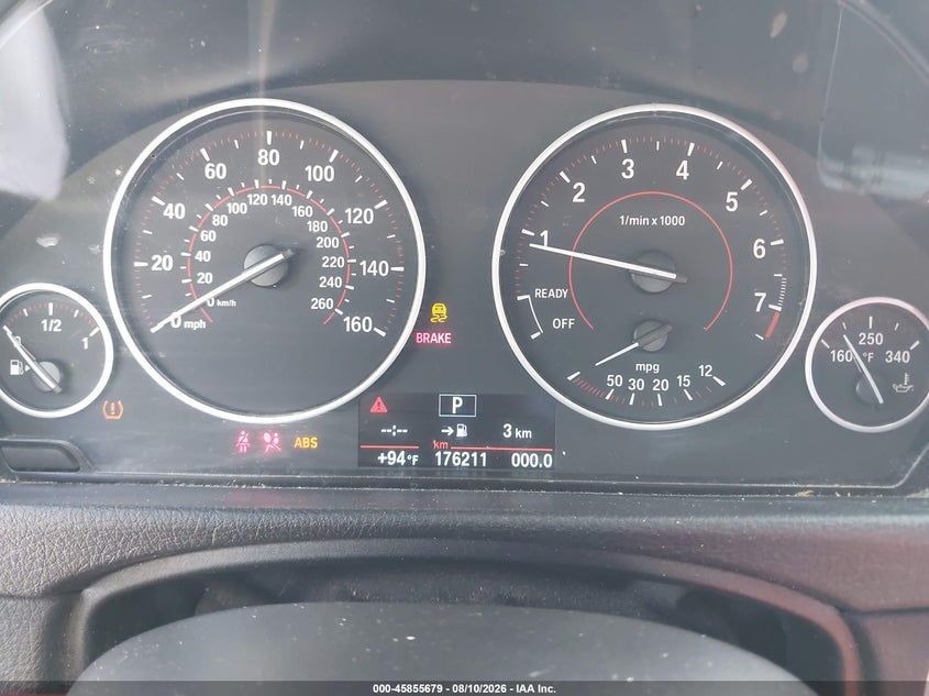 2016 BMW 3er VIN WBA8E9G55GNU27808 IAAI salvage auction — SIDE, Clear (Florida), sold $2,900 on 2026-08-13 (photo 7)
