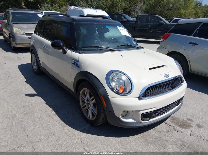 2011 Mini Cooper VIN WMWZG3C5XBTY35341 IAAI salvage auction — NORMAL WEAR, Original (Texas), sold $200 on 2026-08-17 (photo 1)