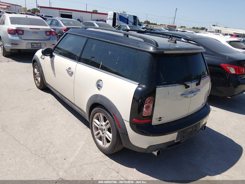 2011 Mini Cooper VIN WMWZG3C5XBTY35341 IAAI salvage auction — NORMAL WEAR, Original (Texas), sold $200 on 2026-08-17 (photo 3)