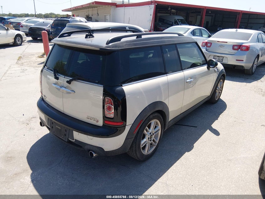 2011 Mini Cooper VIN WMWZG3C5XBTY35341 IAAI salvage auction — NORMAL WEAR, Original (Texas), sold $200 on 2026-08-17 (photo 4)