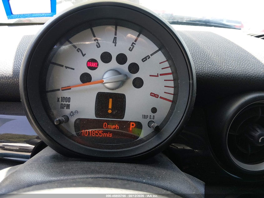 2011 Mini Cooper VIN WMWZG3C5XBTY35341 IAAI salvage auction — NORMAL WEAR, Original (Texas), sold $200 on 2026-08-17 (photo 7)