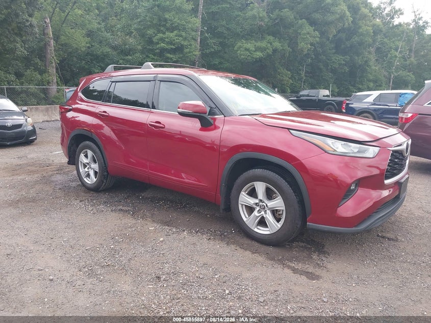 2020 Toyota Highlander VIN 5TDBZRBH2LS025666 — IAAI salvage auction photo