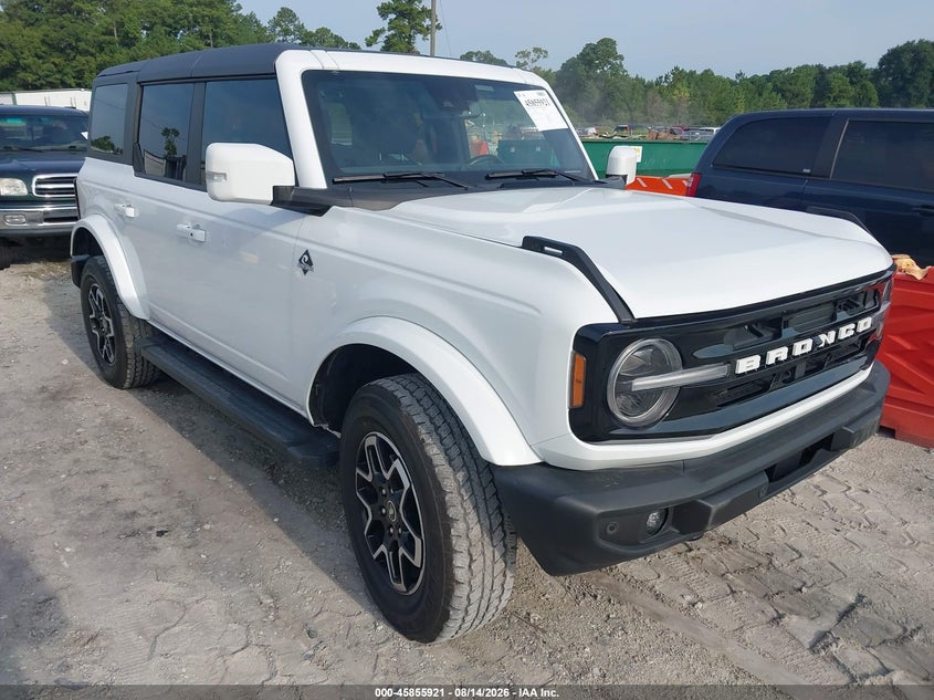 2024 Ford Bronco VIN 1FMDE8BH4RLA51996 IAAI salvage auction — SIDE, Wait Title, sold $20,900 on 2026-09-08 (photo 1)