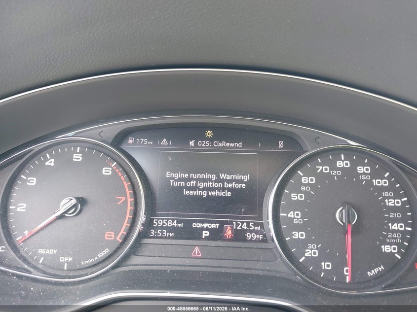 2019 Audi Q5 VIN WA1ANAFY3K2054418 IAAI salvage auction — FRONT END, Salvage Title, sold $8,975 on 2026-09-05 (photo 7)
