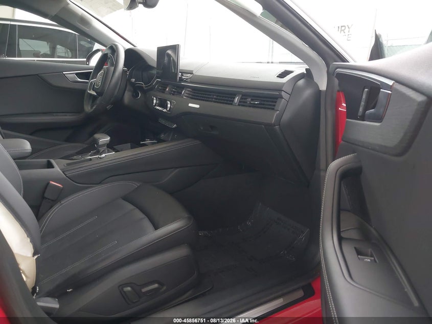 2022 Audi A5 VIN WAUCBCF59NA029510 IAAI salvage auction — RIGHT REAR, Wait Title, sold $12,400 on 2026-09-21 (photo 5)