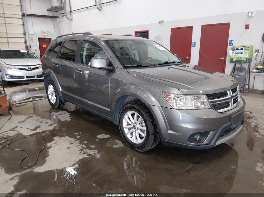2013 Dodge Journey VIN 3C4PDCBB5DT503244 IAAI salvage auction — REAR END, Salvage Title, sold $1,450 on 2026-08-24 (photo 1)