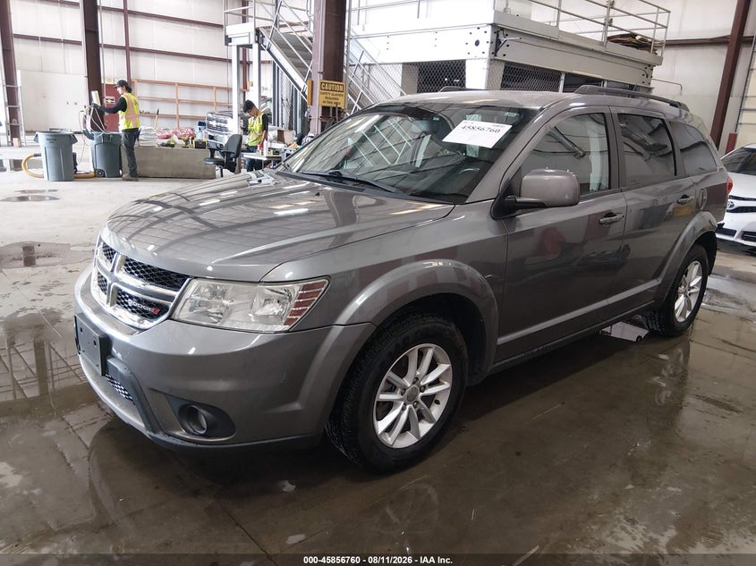 2013 Dodge Journey VIN 3C4PDCBB5DT503244 IAAI salvage auction — REAR END, Salvage Title, sold $1,450 on 2026-08-24 (photo 2)