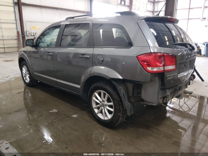 2013 Dodge Journey VIN 3C4PDCBB5DT503244 IAAI salvage auction — REAR END, Salvage Title, sold $1,450 on 2026-08-24 (photo 3)