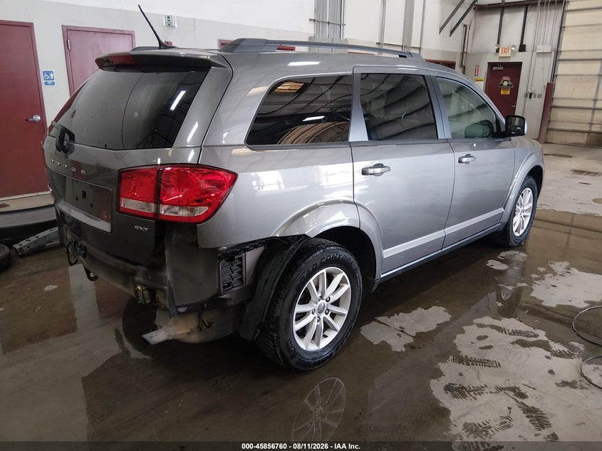 2013 Dodge Journey VIN 3C4PDCBB5DT503244 IAAI salvage auction — REAR END, Salvage Title, sold $1,450 on 2026-08-24 (photo 4)