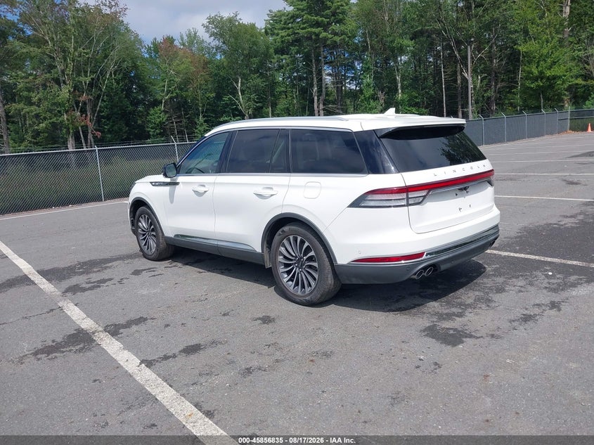 2020 Lincoln Aviator VIN 5LM5J7XC5LGL19183 IAAI salvage auction — RIGHT SIDE, Wait Title, sold $8,700 on 2026-10-07 (photo 3)