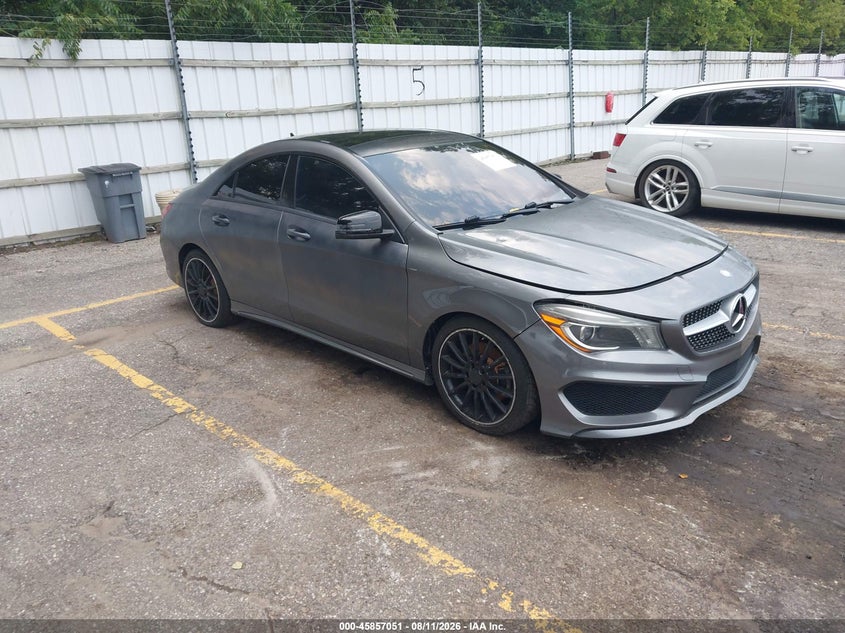 2014 Mercedes-benz Cla-class VIN WDDSJ4EB9EN028371 IAAI salvage auction — NORMAL WEAR, Clear (Indiana), sold $1,025 on 2026-08-17 (photo 1)