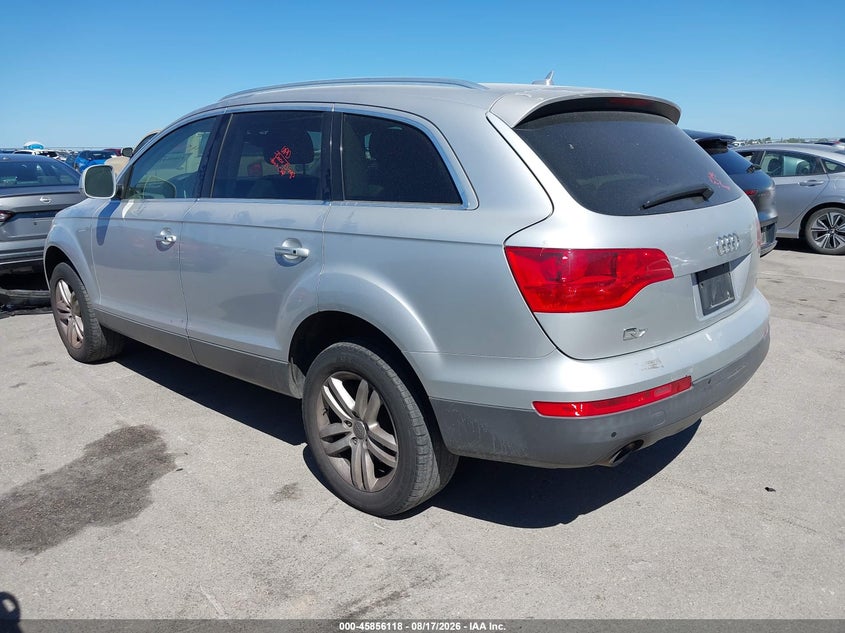 2008 Audi Q7 VIN WA1BY74LX8D059683 IAAI salvage auction — RIGHT SIDE, Original (Texas), sold $375 on 2026-09-26 (photo 3)