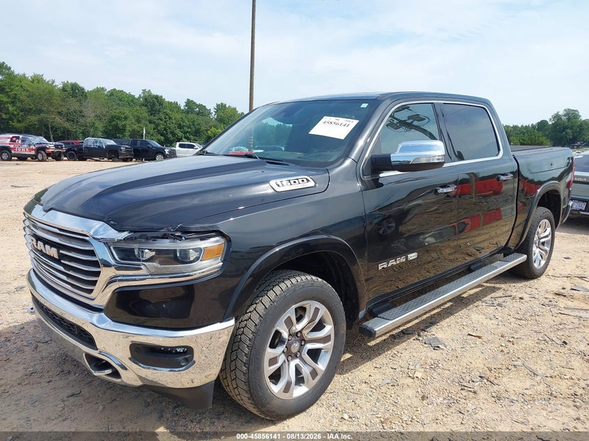 2022 Ram 1500 VIN 1C6SRFKM9NN418687 IAAI salvage auction — FRONT END, Wait Title, sold $22,700 on 2026-10-23 (photo 2)