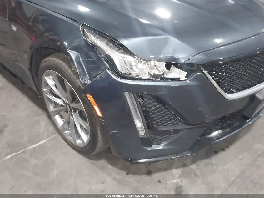 2020 Cadillac Ct5 VIN 1G6DU5RK5L0132377 IAAI salvage auction — RIGHT FRONT, Salvage Title, sold $8,650 on 2026-09-24 (photo 6)