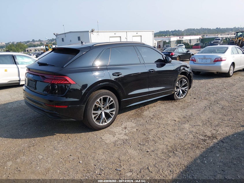2020 Audi Q8 VIN WA1AVAF12LD025033 IAAI salvage auction — RIGHT FRONT, Salvage Title, sold $20,150 on 2026-09-25 (photo 4)