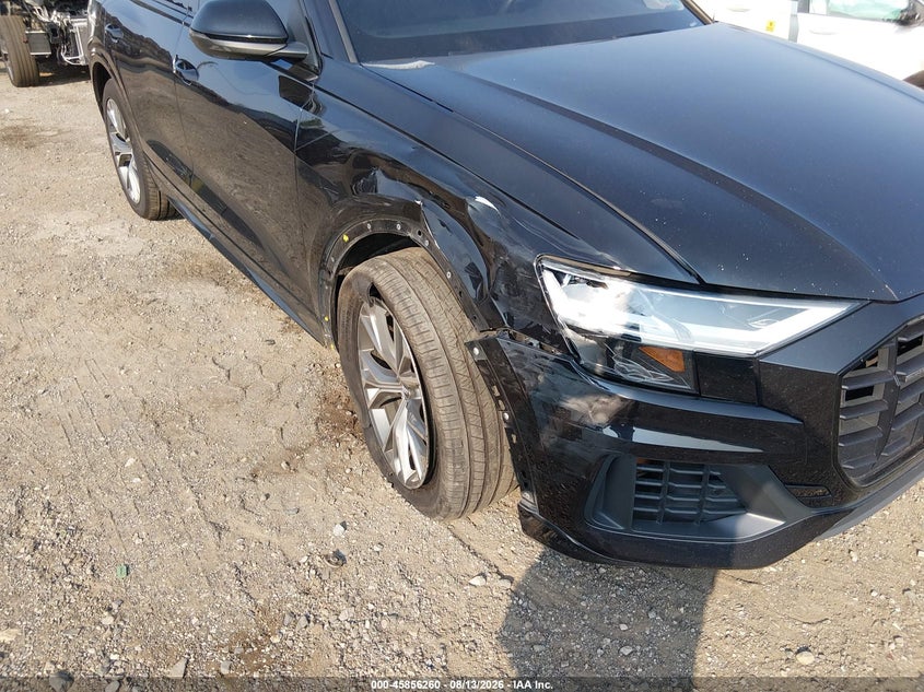2020 Audi Q8 VIN WA1AVAF12LD025033 IAAI salvage auction — RIGHT FRONT, Salvage Title, sold $20,150 on 2026-09-25 (photo 6)